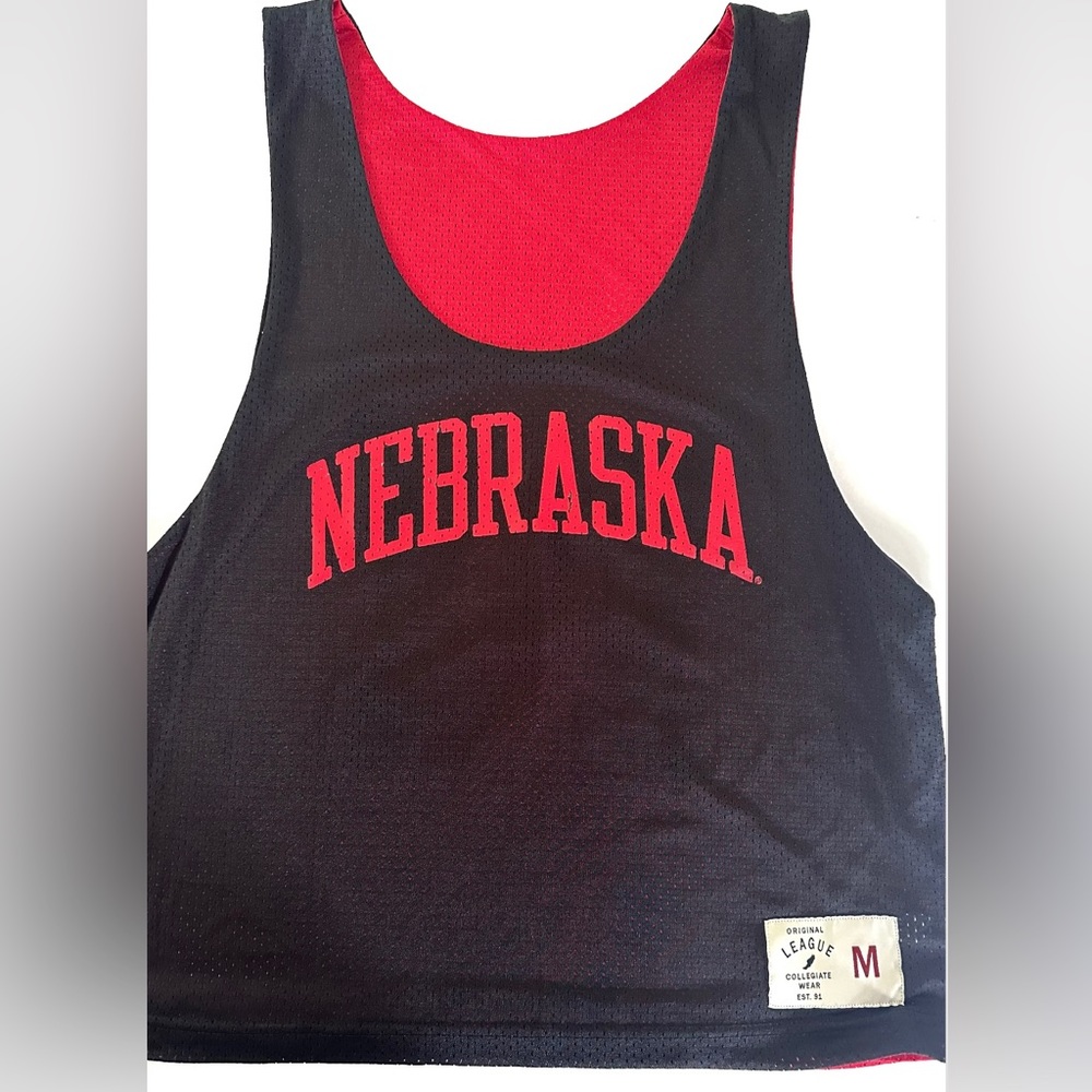 Nebraska collegiate “scrimmage” vest